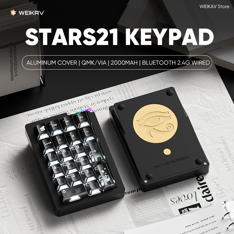 Keyboard Numpad Separate - Teclado Numérico Sem Fio WEIKAV Stars21