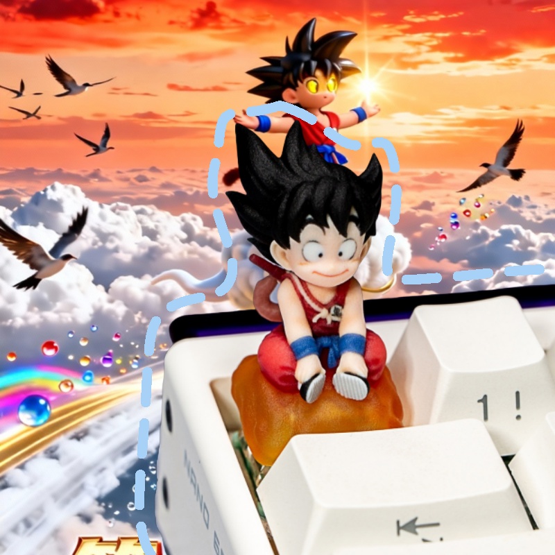 Gaming Accessories Japan - Keycap de resina com design de