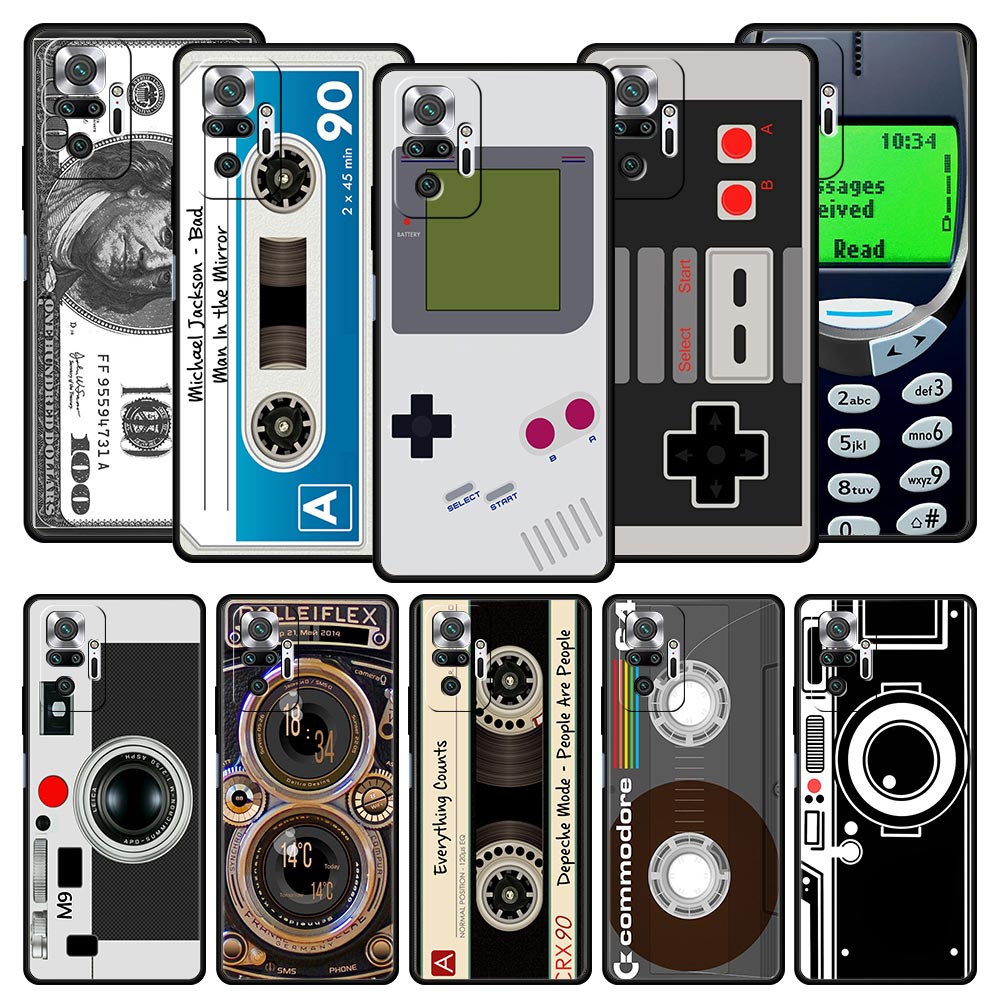 Gaming Accessories For Your Phone - Fita vintage câmera gameboy caso de