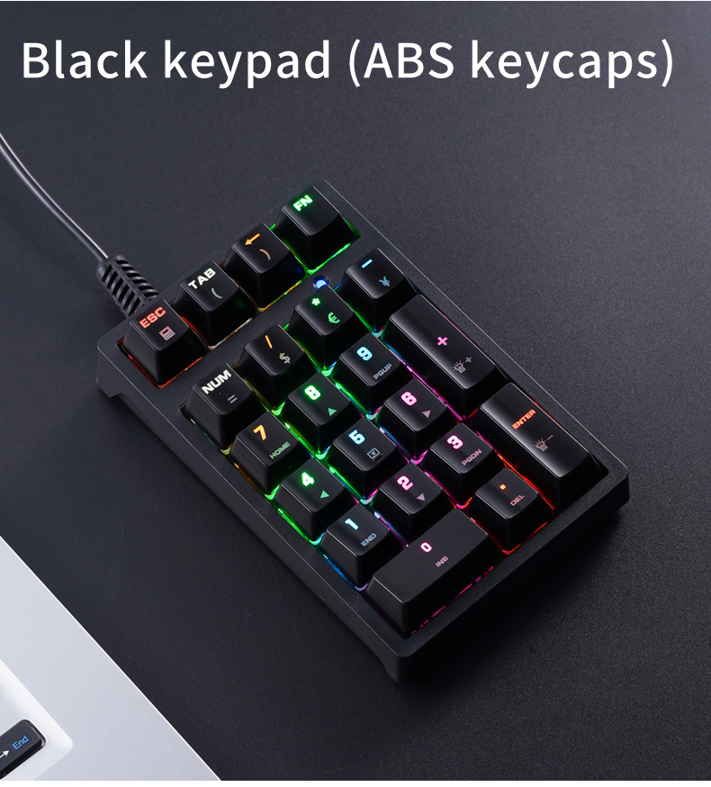 Teclado Numérico Mini T21 com  - Keyboard Numpad Separate avaliação e preço