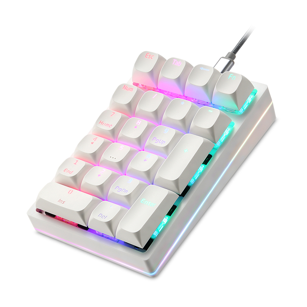 K24pro 21 teclas número pad te - Keyboard Numpad Separate avaliação e preço