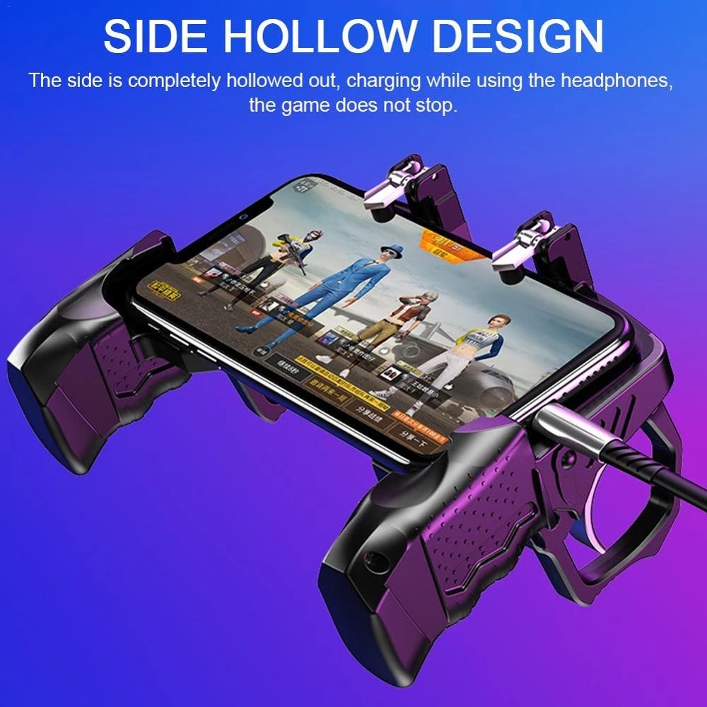 Gatilho livre de fogo pubg con - Gaming Accessories For Your Phone avaliação e preço