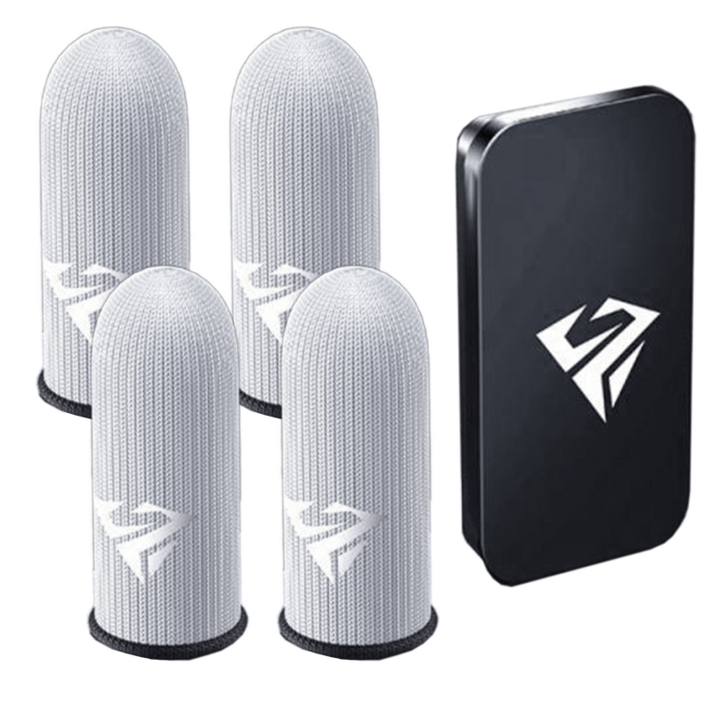 1 par gamer dedo mangas sweatp - Gaming Accessories For Your Phone avaliação e preço