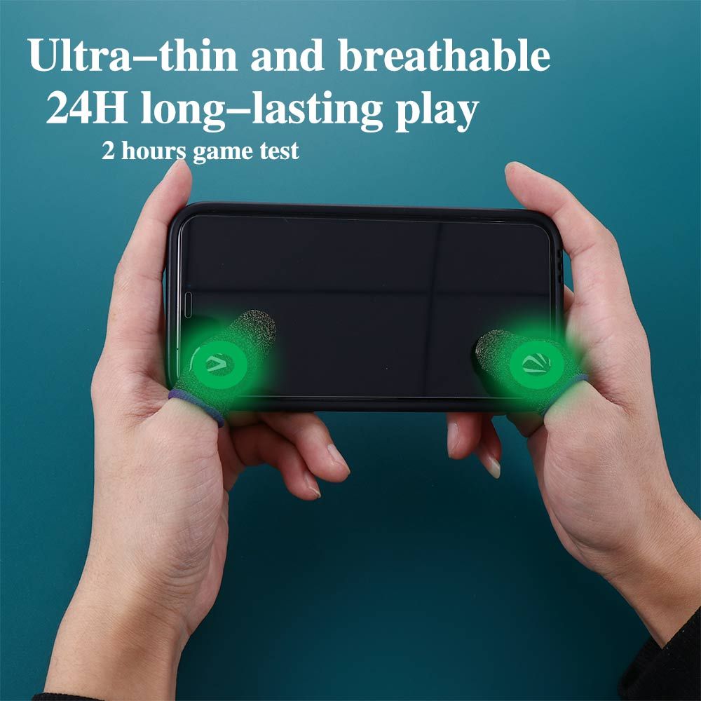 1 par gaming fingertip luvas s - Gaming Accessories For Your Phone avaliação e preço