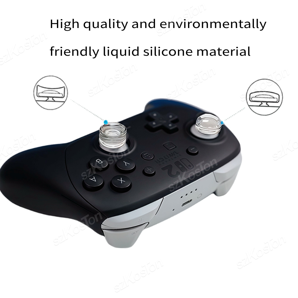 Tampas transparentes para cont - Gaming Accessories Nintendo avaliação e preço