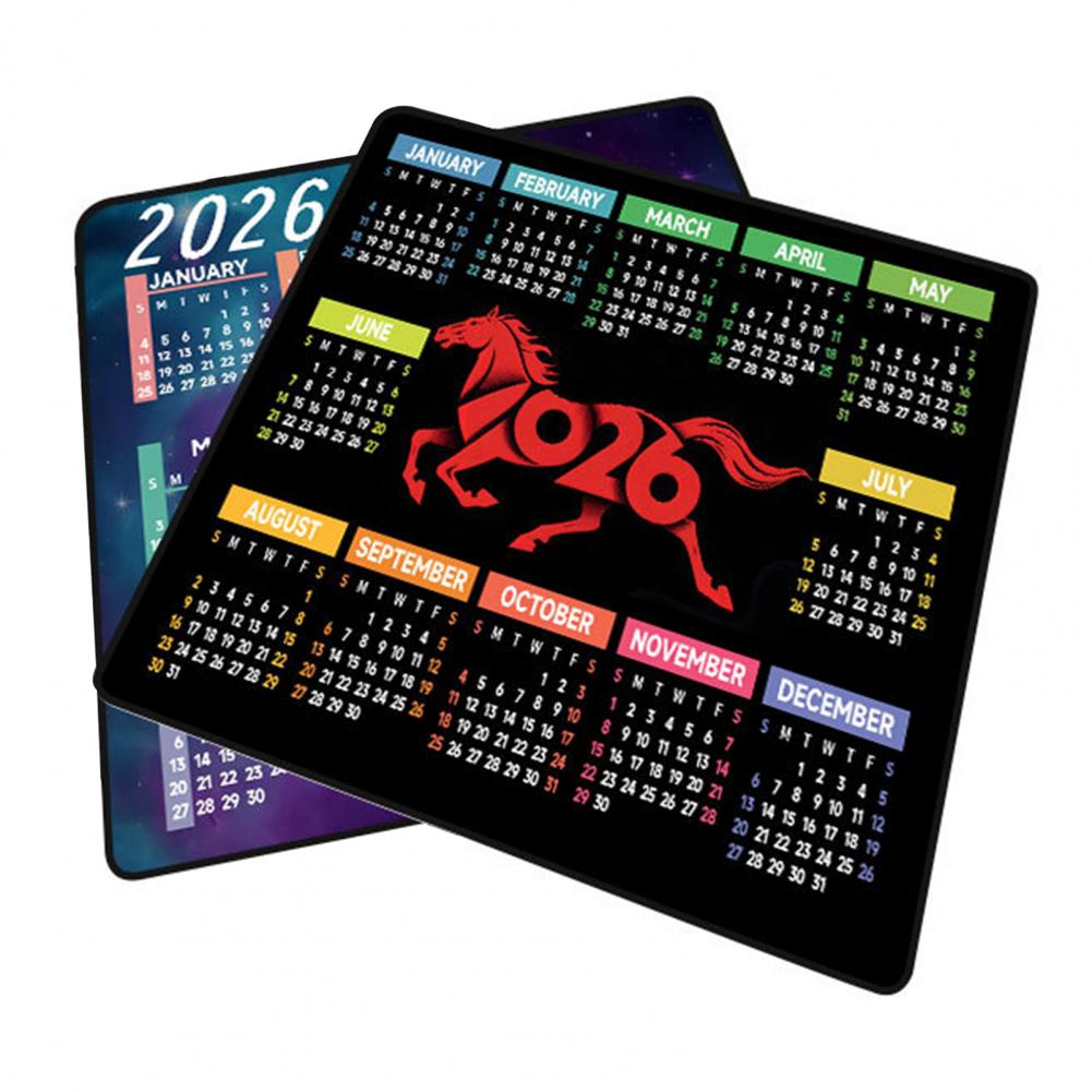 2026 calendário mouse pad à pr - Gaming Accessories Computer avaliação e preço
