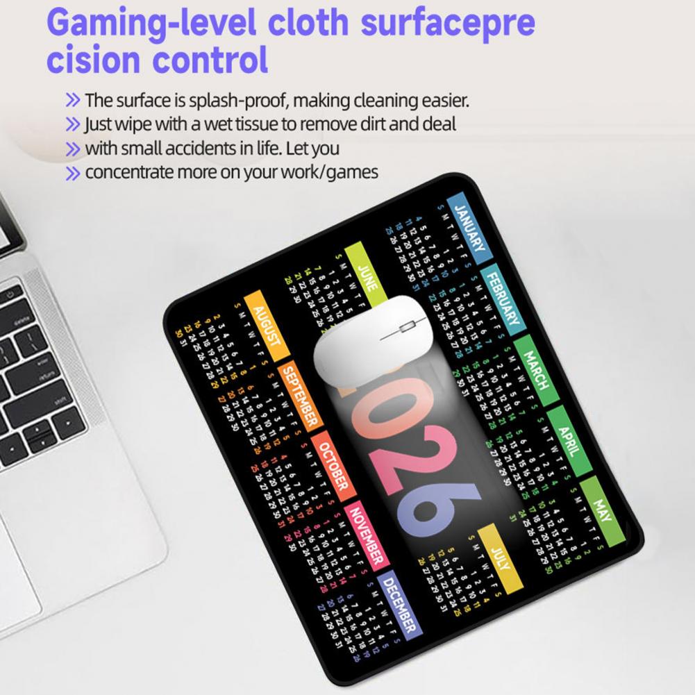 2026 calendário mouse pad à pr - Gaming Accessories Computer avaliação e preço