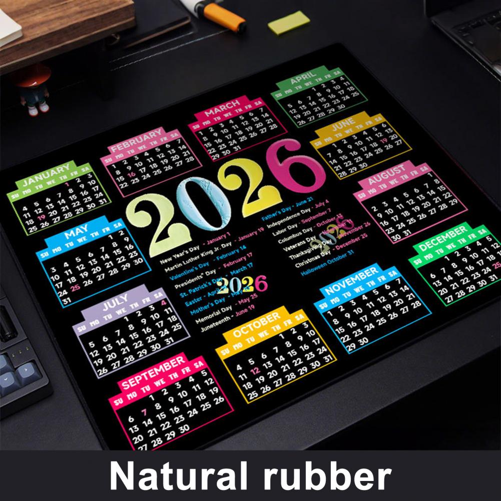 2026 calendário mouse pad à pr - Gaming Accessories Computer avaliação e preço