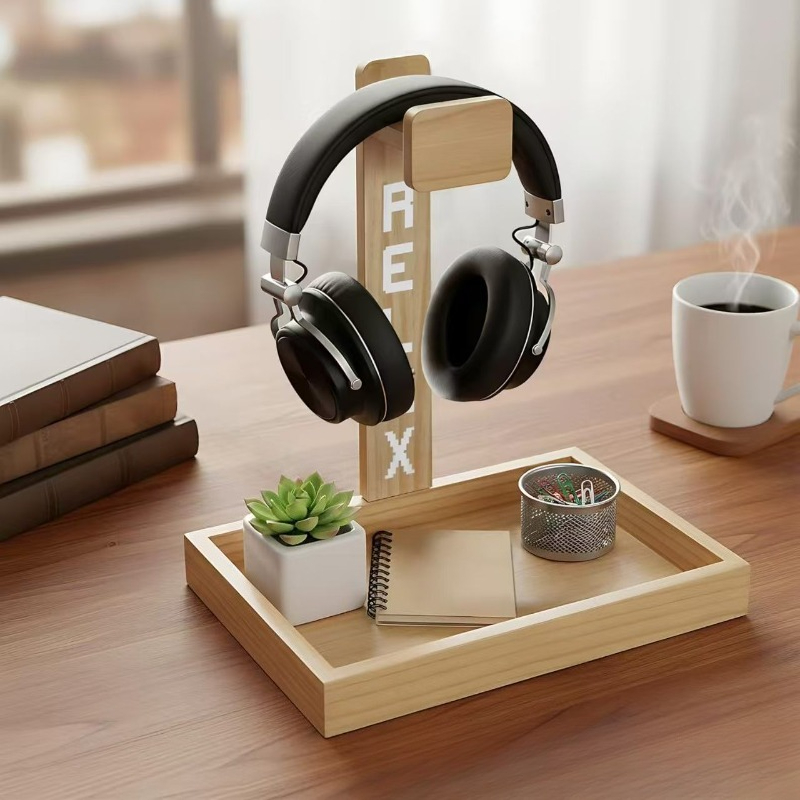 Suporte de Madeira para Headse - Gaming Accessories Organizer avaliação e preço