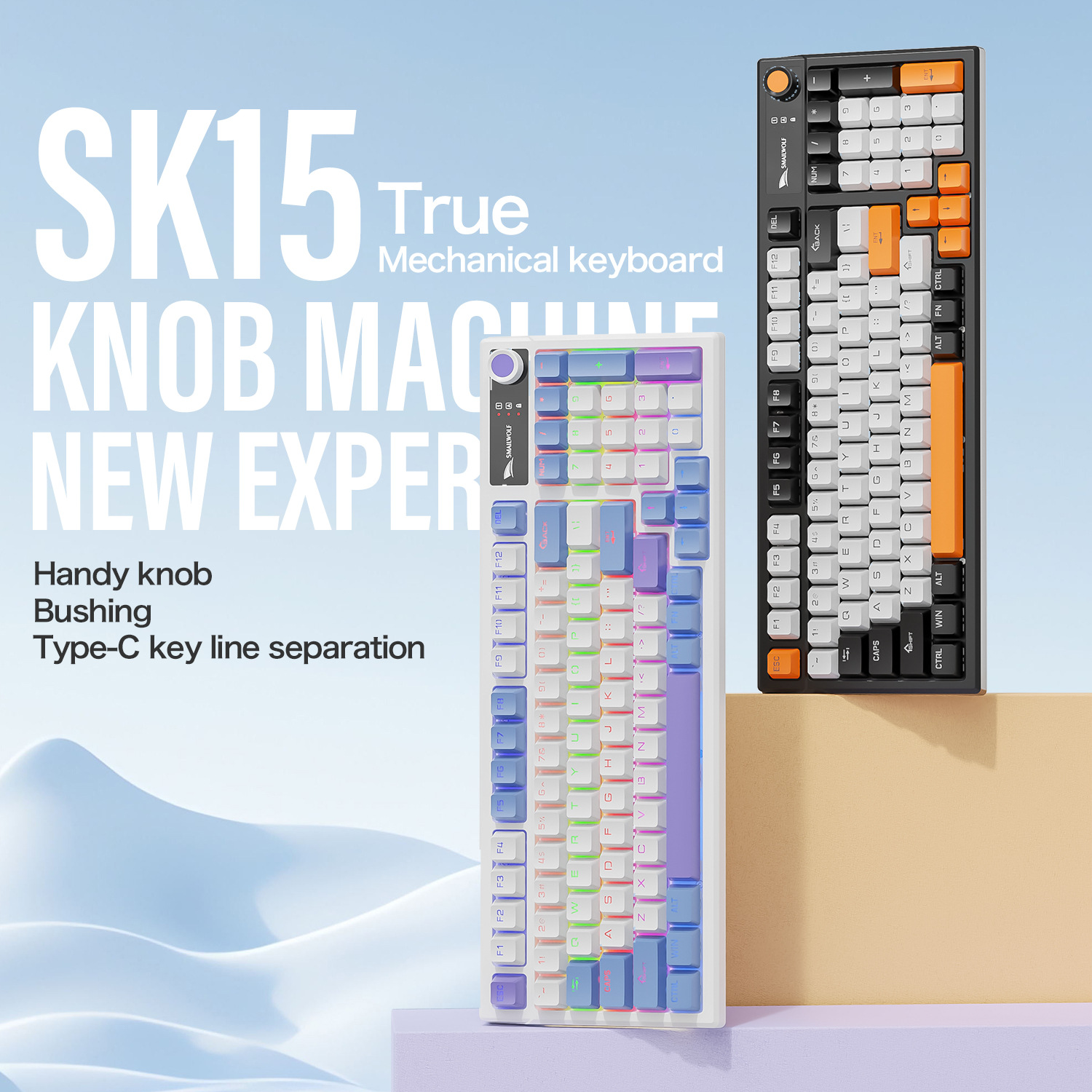 Teclado mecânico espanhol espa - Keyboard Numpad Separate avaliação e preço