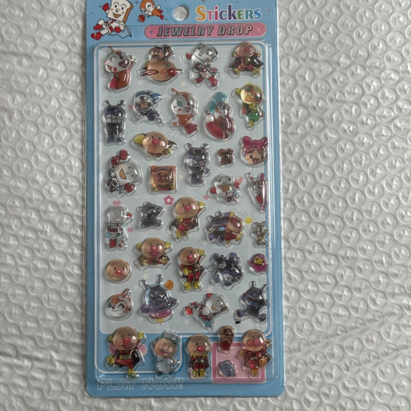 Adesivo 3D Kawaii Anpanman em  - Gaming Accessories Anime avaliação e preço
