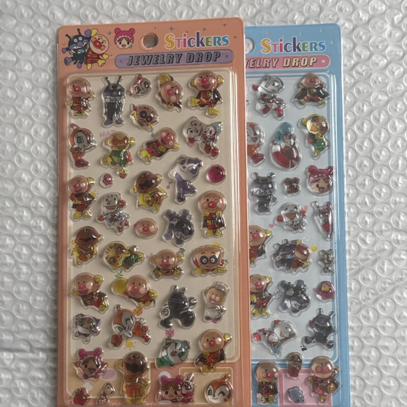 Adesivo 3D Kawaii Anpanman em  - Gaming Accessories Anime avaliação e preço